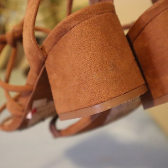 TOPSHOP SUEDE SANDALS - 6.5 - Picture 5 of 13